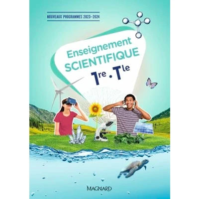 Afbeelding van ENSEIGNEMENT SCIENTIFIQUE 1E TLE MANUEL CAHIER