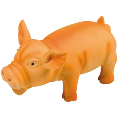 Afbeelding van Flamingo Latex Zwijn Assorti 17 cm