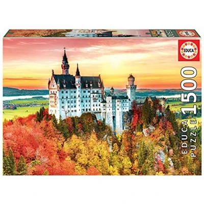 Afbeelding van Puzzel Educa Neuschwanstein 1500 pcs