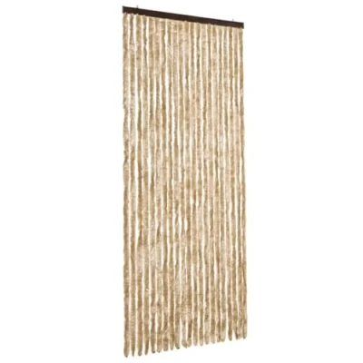 Afbeelding van vidaXL Klamboe, beige, 90 x 200 cm, chenille