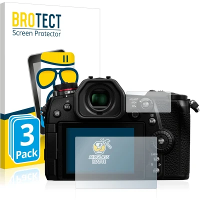 Afbeelding van BROTECT Screenprotector voor Panasonic Lumix DC G9 Folie Beschermfolie Beschermglas matte (3 Stuks)
