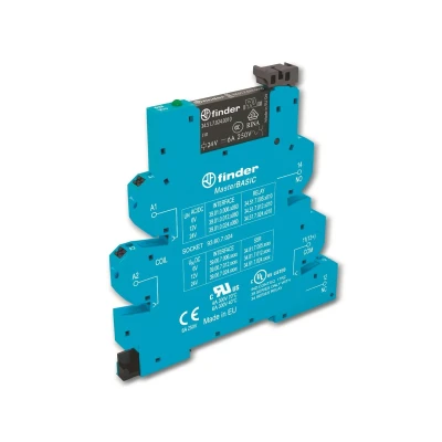 Afbeelding van Finder 39.01.0.024.0060 Koppelrelais 24 V/DC, V/AC 6 A 1x wisselcontact Tray 1 stuk(s)