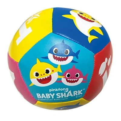 Afbeelding van Baby Shark ultra soft bal 12,7 kunstleer