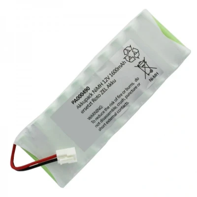 Afbeelding van Roto ZEL batterij 12 volt RT2 SF G2 vervangende voor zelfmontage met 1600 mAh