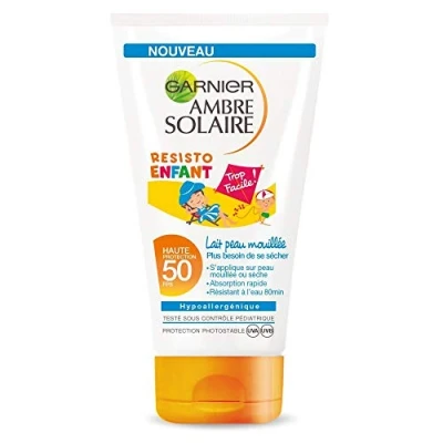 Afbeelding van Garnier Ambre Solaire Kids Zonnebrandcreme SPF 50 150 ml
