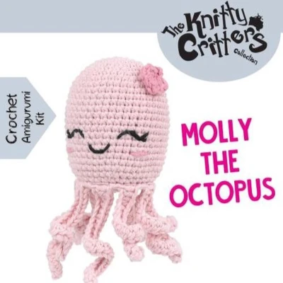 Afbeelding van Crochet Kit Pouch Pals Molly the Octopus