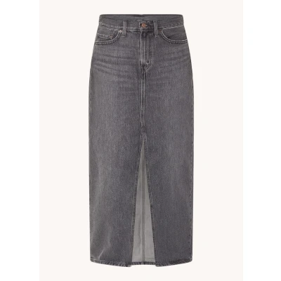 Afbeelding van Levi&#039;s Ankle Column Skirt Jeansrok, Dames, Maat: 29, Adventure seeker