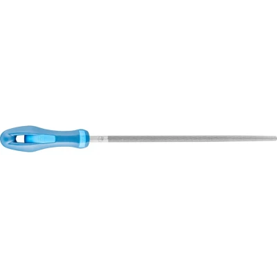 Afbeelding van PFERD 11214257 Werkplaatsvijl rond kap 2 incl. ergonomisch vijlheft Lengte 250 mm 1 stuk(s)
