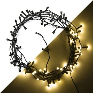 Afbeelding van Standaard kerstverlichting 9 meter PerfectLED (80 LEDs, Binnen/Buiten, Warm wit)
