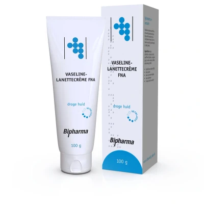 Afbeelding van Bipharma Vaseline Lanettecrème + Doos 1x100g eFarma