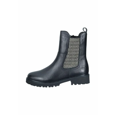 Afbeelding van Remonte Bottines Chelsea D8694 pour femme, Noir Combi 03, 36 EU
