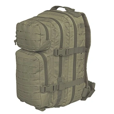 Afbeelding van Laser gesneden US Assault Pack rugzak, Olijfgroen, informeel