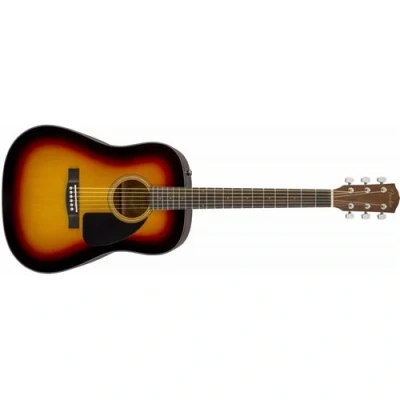 Image de Fender CD 60 Dreadnought V3 DS touche noyer sunburst