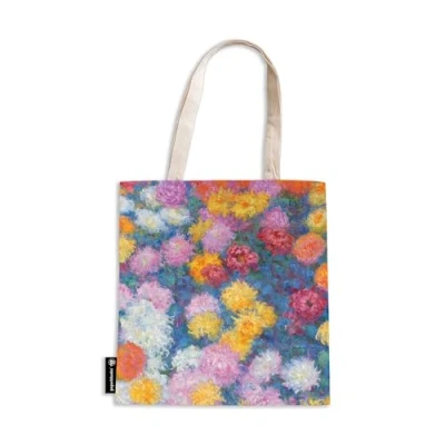 Afbeelding van Canvas tas paperblanks monet`s chrysanthemums 38x38x9cm