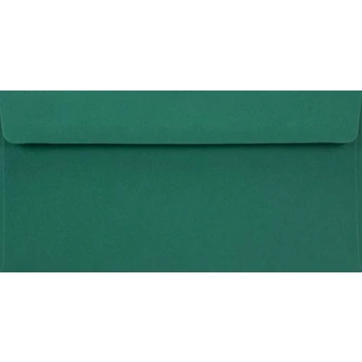 Afbeelding van Netuno 25 lange enveloppen donkergroen DL 110 x 220 mm rechte klep Burano Engels groen 90 g elegante decoratie hoge kwaliteit voor wenskaarten uitnodigingen bruiloft verjaardag Kerstmis