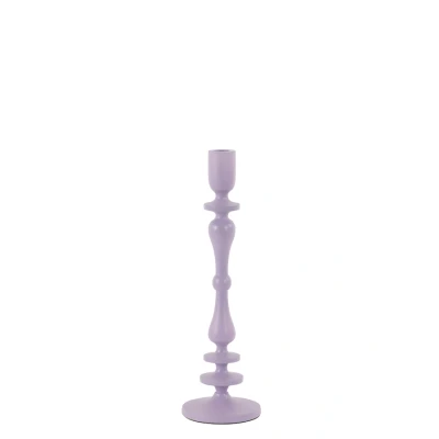 Afbeelding van Light &amp; Living Kandelaar YAHVI Ø10x35cm Paars