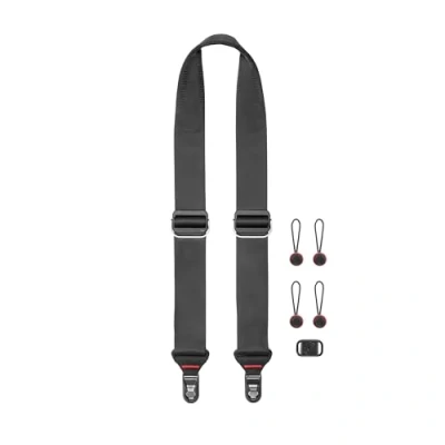 Image de Bandoulière professionnelle Peak Design Slide Lite SL BK 3 Noir pour appareil photo