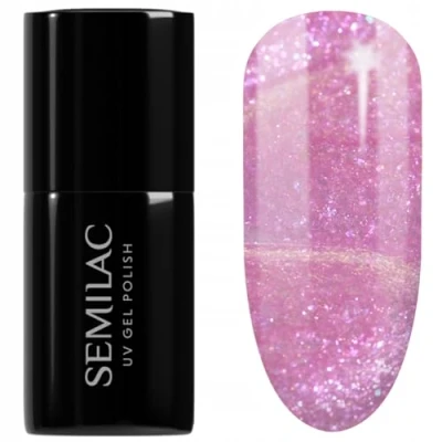 Afbeelding van Semilac UV nagellak Hybrid 498 Primavera Pink 7 ml