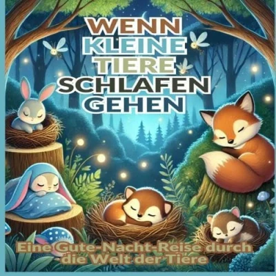 Afbeelding van Wenn kleine Tiere schlafen gehen
