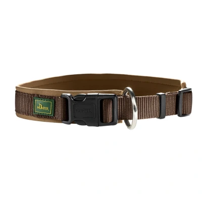 Afbeelding van Hunter Klikhalsband Vario Plus Bruin&amp;Caramel Hondenhalsband 55 60x2.5 cm