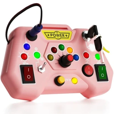 Afbeelding van Yitical Montessori Sensorisch educatief speelgoed met led voor baby&#039;s vanaf 1 jaar, cadeau jongens en meisjes van 12, 18 maanden, 2, 3, 4 jaar