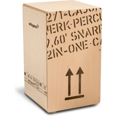 Afbeelding van Schlagwerk CP404 2inOne Snare Cajon Large cajon/yambú