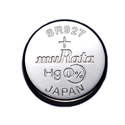 Afbeelding van 1 x Murata 395/399 SR927/W/SW AG7 SR57 zilveroxide 0% kwik voor horloge.