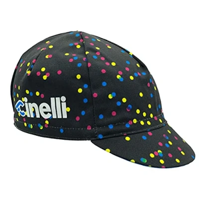 Afbeelding van Cinelli Caleido Dots Fietspet, uniseks, 1 stuk