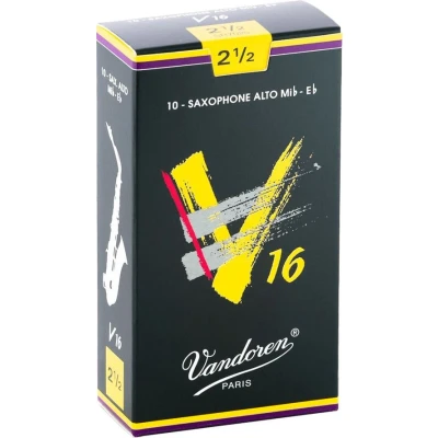 Image de Anches de saxophone alto vandoren v16 2.5 sr7025