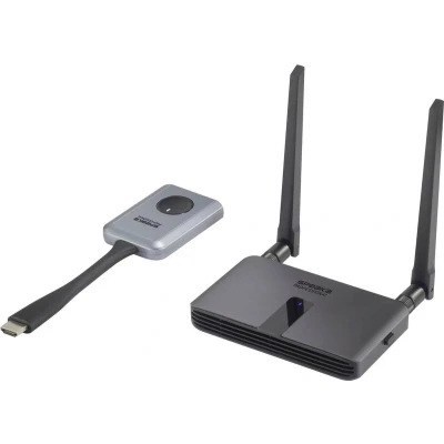 Afbeelding van SpeaKa Professional SP WTR 400 draadloze HDMI set 30 m 2.4 GHz, 5 GHz 1920 x 1080 Pixel Veilige overdracht