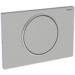Afbeelding van Geberit Sigma 10 1 knops frontbedieningsplaat (spoel/stop bediening)