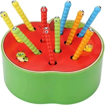 Afbeelding van Afufu Speelgoed voor kinderen, van hout, 1 jaar, Montessori spel de ontwikkeling fijne motoriek, educatief baby&#039;s, 1, 2, 3 babyspeelgoed, verjaardagscadeaus