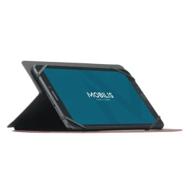 Image de Mobilis Origine Universal Étui à rabat pour tablette rouge 9&quot; 11&quot;