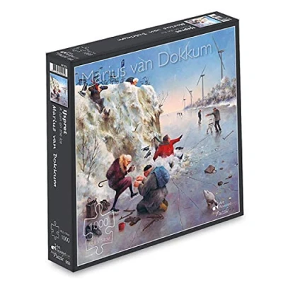 Afbeelding van Marius van Dokkum Puzzel IJspret (1000 stukjes)