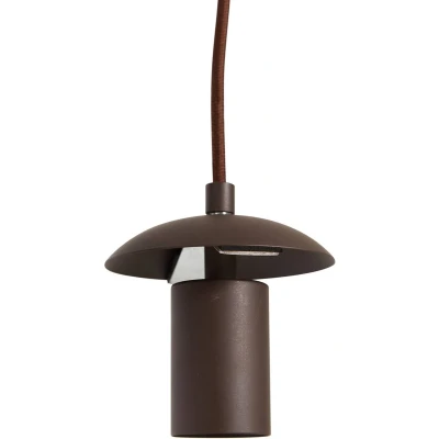 Afbeelding van Lindby hanglamp 1licht Glas, ijzer H: 24 cm E27 rookgrijs, koffie