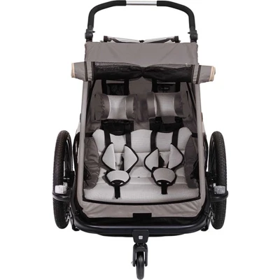 Afbeelding van XLC DuoS zitting met gordel Los Onderdeel voor de Grijs BSX125
