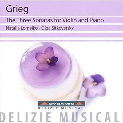 Afbeelding van Natalia Lomeiko &amp; Olga Sitkovetsky Grieg: Sonatas For Violin And Piano (CD)