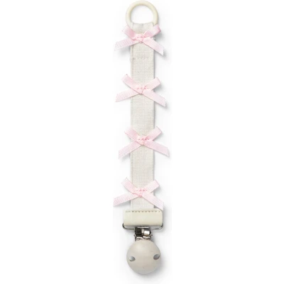 Afbeelding van Elodie Fopspeenketting Hout Speenkoord Fopspeenhouder Speenclip All About Bows