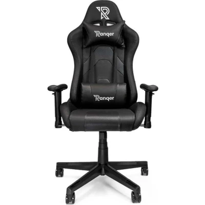 Afbeelding van Ranqer Aura gamestoel / gaming chair RGB LED zwart