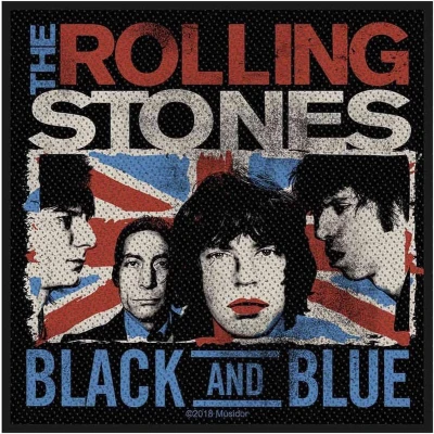 Afbeelding van The Rolling Stones Black &amp; Blue Patch Multicolours