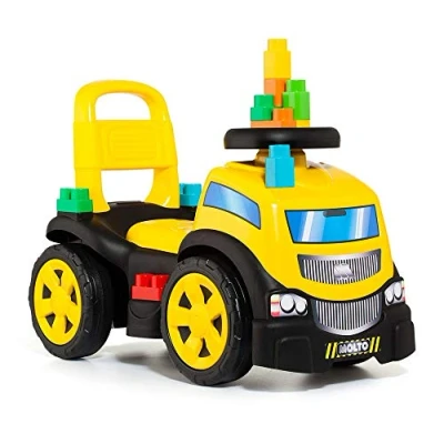 Afbeelding van Driewieler Moltó Trucks and blocks 89 cm