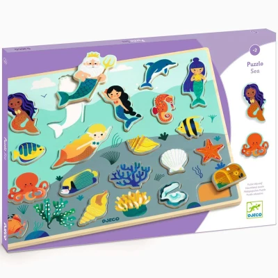 Afbeelding van Djeco puzzel zee 22st