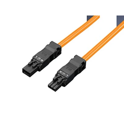 Afbeelding van Rittal SZ 2500.430 electriciteitssnoer Oranje 1 m
