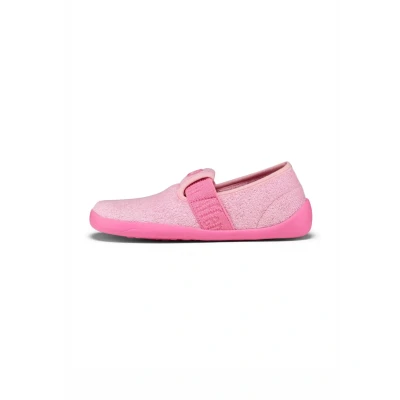 Afbeelding van Affenzahn Chaussons végétaliens Dreamy antidérapants, élastiques, flexibles, légers pour maternelle et crèche, taille 21 32, Licorne rose., 23 EU