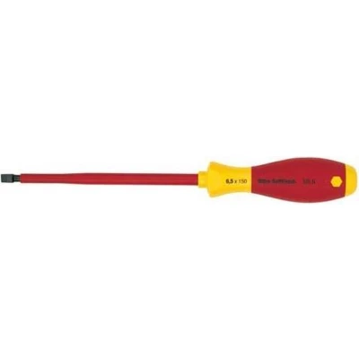 Afbeelding van VDE Platte schroevendraaier Wiha SoftFinish electric 00832 Kopbreedte: 10 mm Koplengte: 200