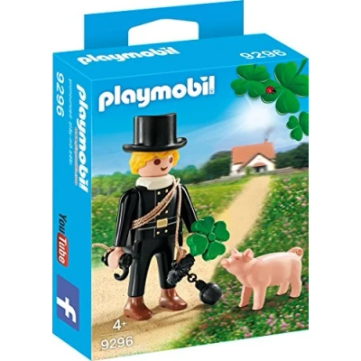 Afbeelding van PLAYMOBIL 9296 Schoorsteenveger met geluksvarkens