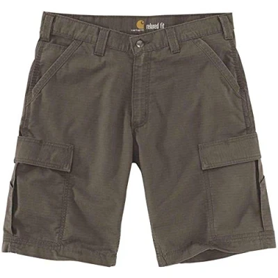 Afbeelding van Carhartt 103543.217.S532 Force Broxton cargoshorts voor heren, Tarmac, W32