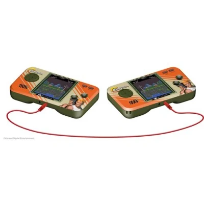 Image de Console rétrogaming My Arcade Pocket Player Contra Orange et Vert