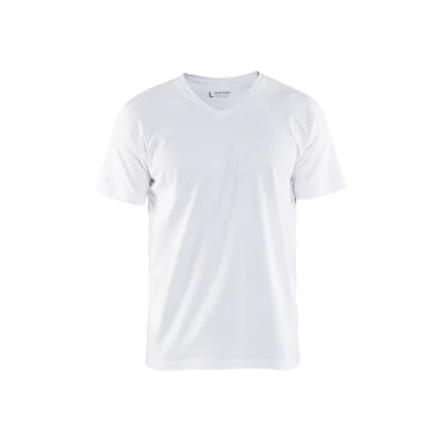 Afbeelding van Blaklader T Shirt, V hals 3360 1029 Wit