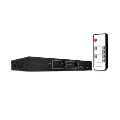 Image de Lindy 2x2 HDMI 18G Matrix Commutateur vidéo/audio de bureau